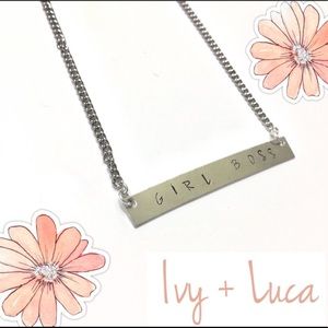 Custom handmade necklace!!